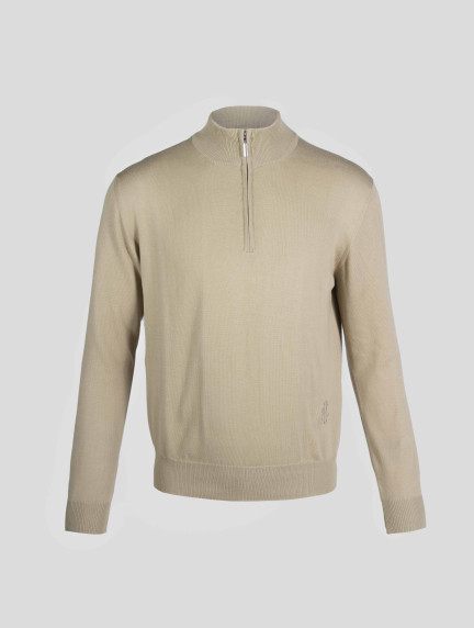 Patrick Hellmann CollectionBeige Sweater 100% Cottonimage634